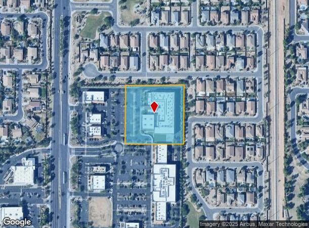  4825 S Arizona Ave, Chandler, AZ Parcel Map