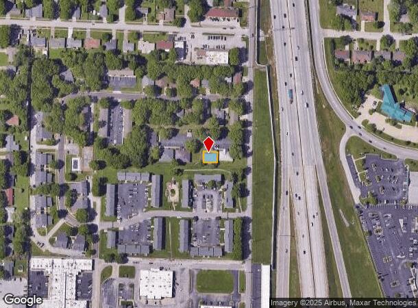 1615 S Ingram Mill Rd, Springfield, MO Parcel Map