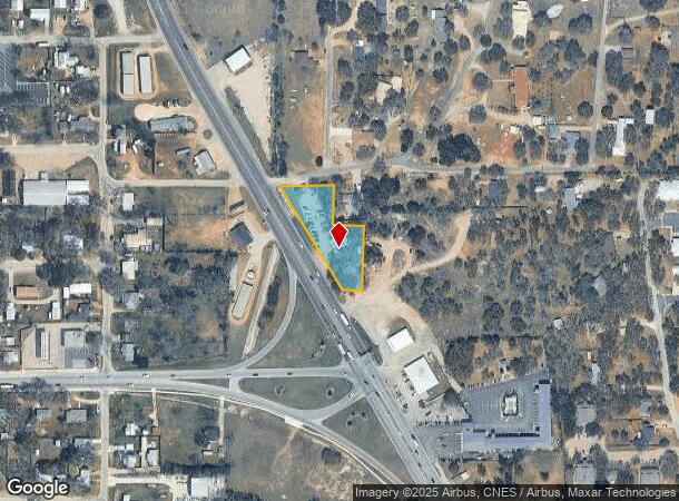  104 N Us Highway 281 St, Johnson City, TX Parcel Map