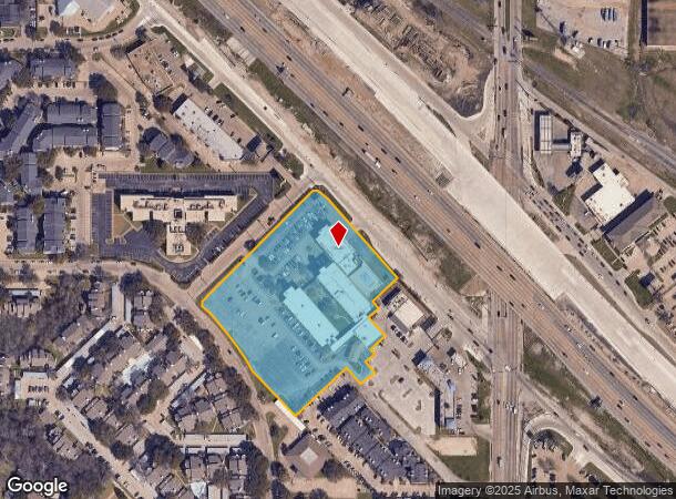  11350 Lyndon B Johnson Fwy, Dallas, TX Parcel Map