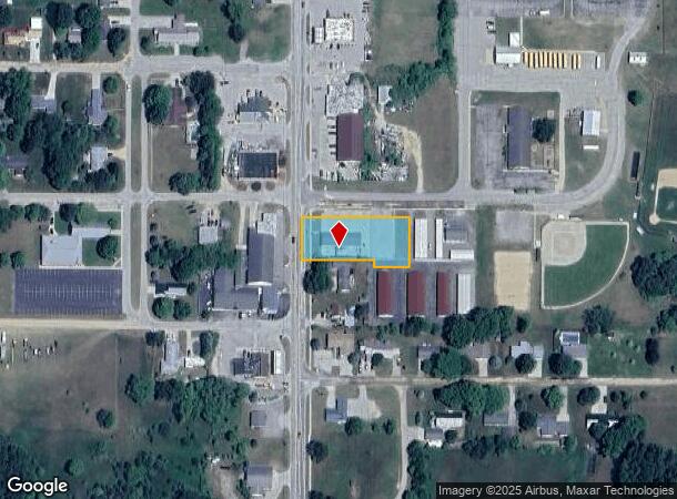  246 S Division St, Hesperia, MI Parcel Map