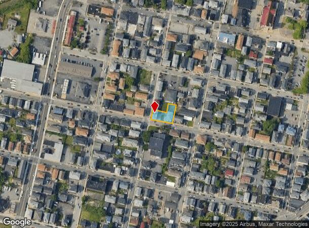 222 Fountain St, Fall River, MA Parcel Map