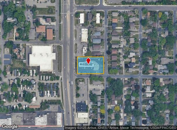 4605 Central Ave Ne, Minneapolis, MN Parcel Map