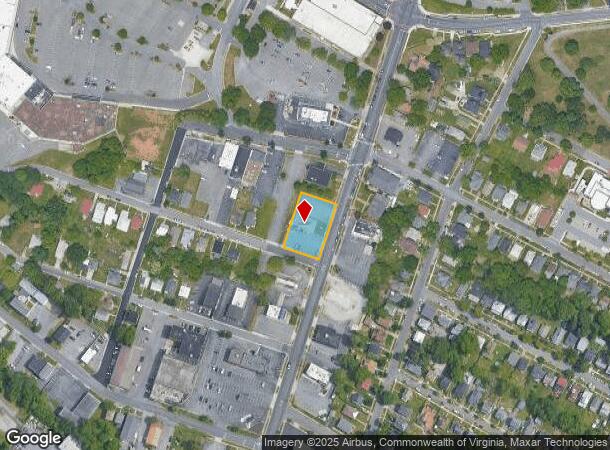  2413 Memorial Ave, Lynchburg, VA Parcel Map