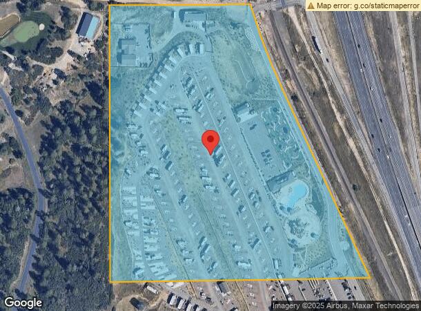  650 Sky View Ln, Larkspur, CO Parcel Map