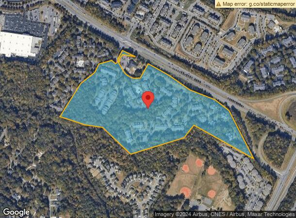  1115 Kirkview Ln, Charlotte, NC Parcel Map