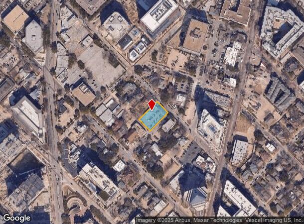  2711 Routh St, Dallas, TX Parcel Map