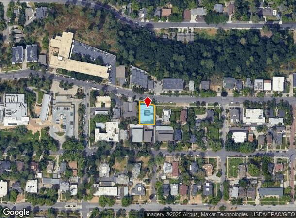 2103 W Riverside Ave, Spokane, WA Parcel Map