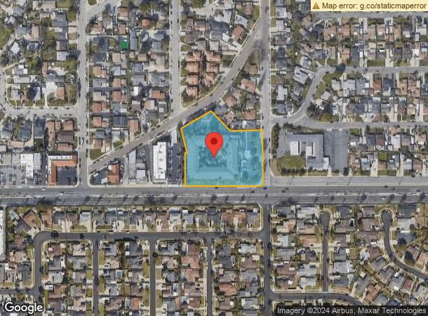  12315 Burgess Ave, Whittier, CA Parcel Map