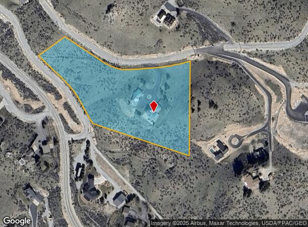 335 Henderson Rd, Chelan, WA Parcel Map