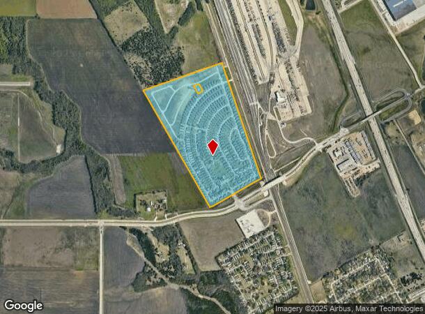  101 W Pleasant Run Rd, Wilmer, TX Parcel Map