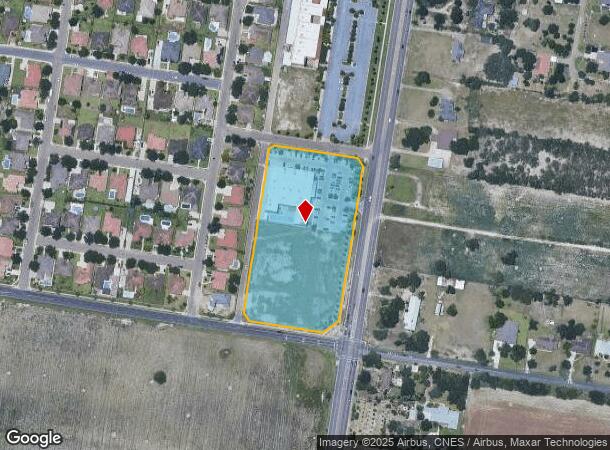  627 S Mccoll Rd, Edinburg, TX Parcel Map