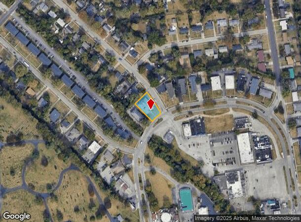  1921 Oxford Cir, Lexington, KY Parcel Map