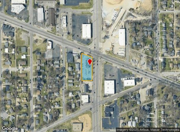  3208 Lincoln Way W, South Bend, IN Parcel Map