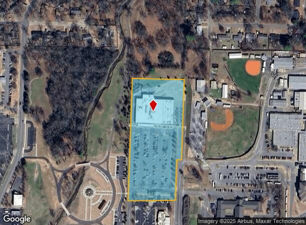 2550 Prince St, Conway, AR Parcel Map