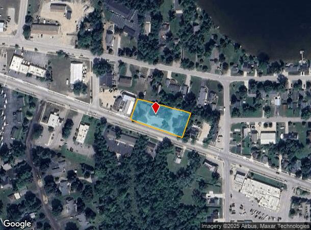 133 Ames St, Elk Rapids, MI Parcel Map