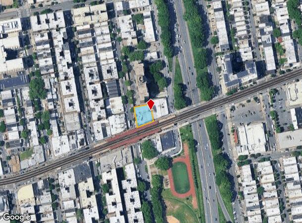  1627 Westchester Ave, Bronx, NY Parcel Map