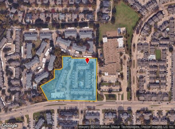 9659 Forest Ln, Dallas, TX Parcel Map