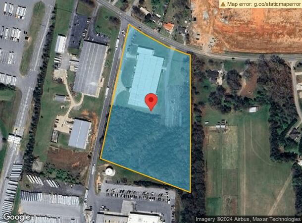  1455 Harrison Rd, Salisbury, NC Parcel Map