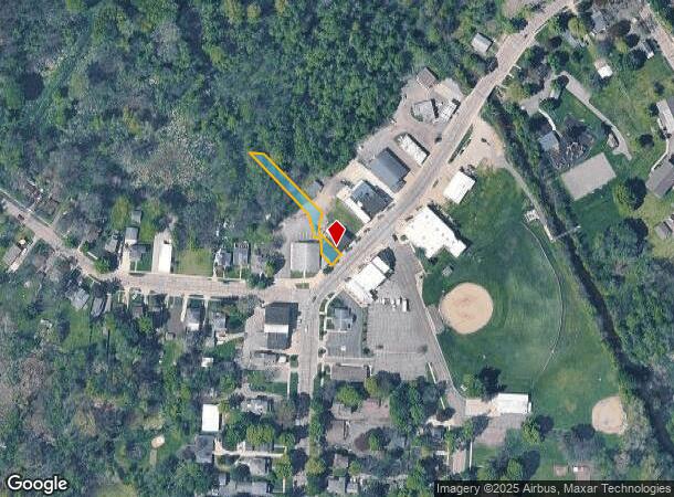  113 N Main St, Olivet, MI Parcel Map