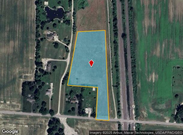 1895 Peachblow Rd, Lewis Center, OH Parcel Map