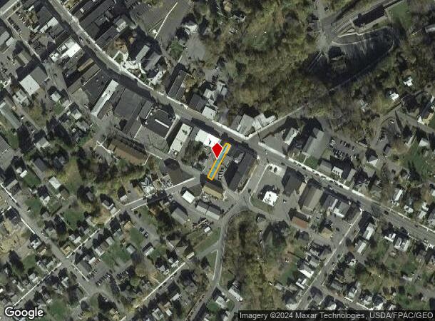  101 E Main St, Frostburg, MD Parcel Map