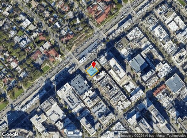  9640-9650 Santa Monica Blvd, Beverly Hills, CA Parcel Map