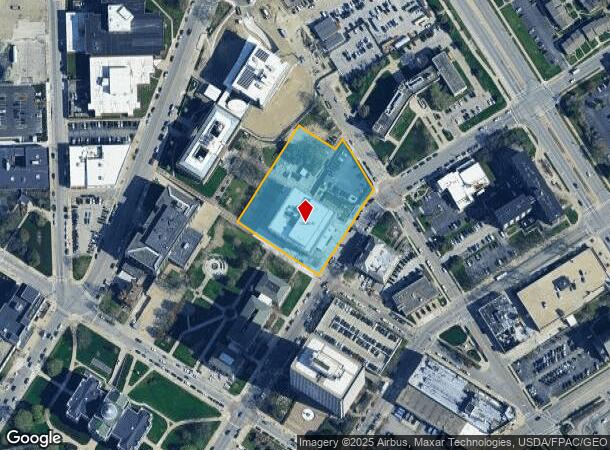  555 N Erie St, Toledo, OH Parcel Map