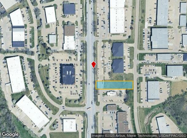  2931 100Th St, Urbandale, IA Parcel Map