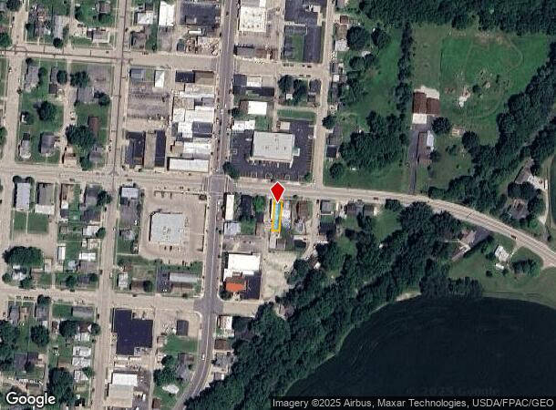  110 E Jefferson St, New Carlisle, OH Parcel Map