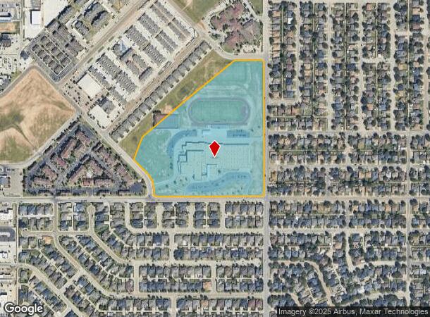 6110 73Rd St, Lubbock, TX Parcel Map