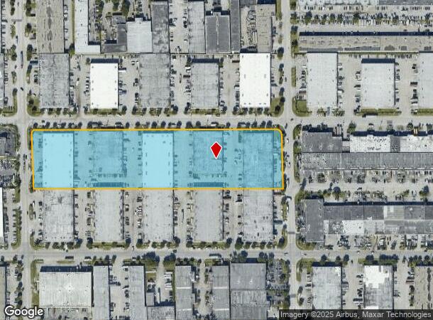 8256 Nw 68Th St, Miami, FL Parcel Map