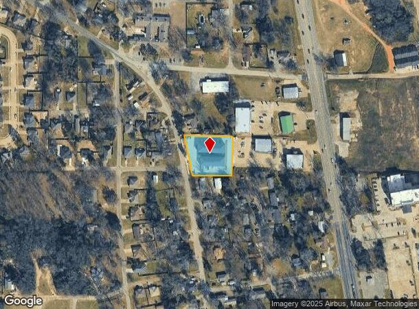  527 N College Ave, Tyler, TX Parcel Map