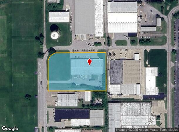  1701 Conant St, Elkhart, IN Parcel Map