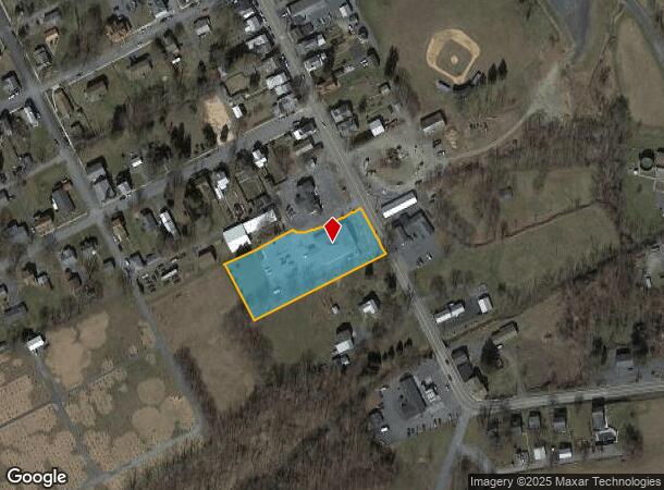 218 S Carlisle St, New Bloomfield, PA Parcel Map