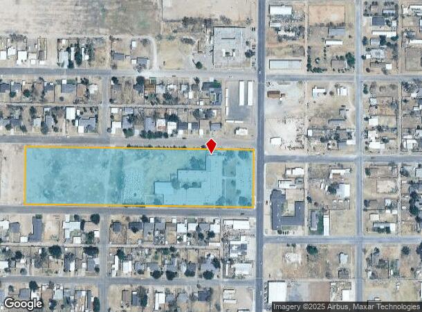  400 N West Ave, Levelland, TX Parcel Map