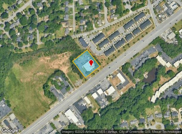  745 Wade Hampton Blvd, Greenville, SC Parcel Map