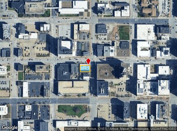  303 W 3Rd St, Davenport, IA Parcel Map