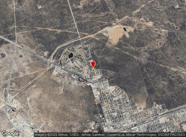  201 W Sealy Ave, Monahans, TX Parcel Map