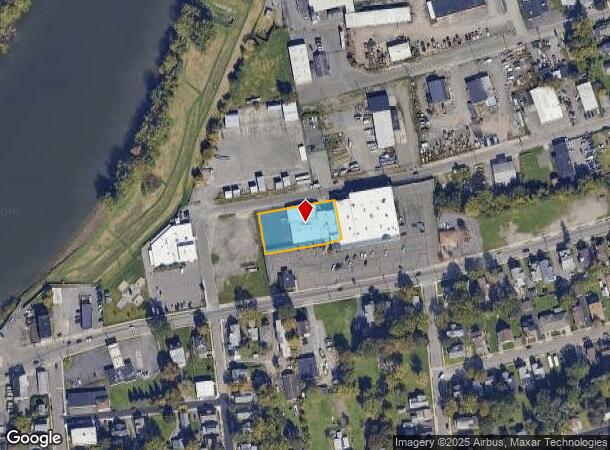 12 Hall St, Binghamton, NY Parcel Map