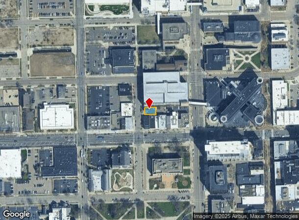  114 N Church St, Kalamazoo, MI Parcel Map