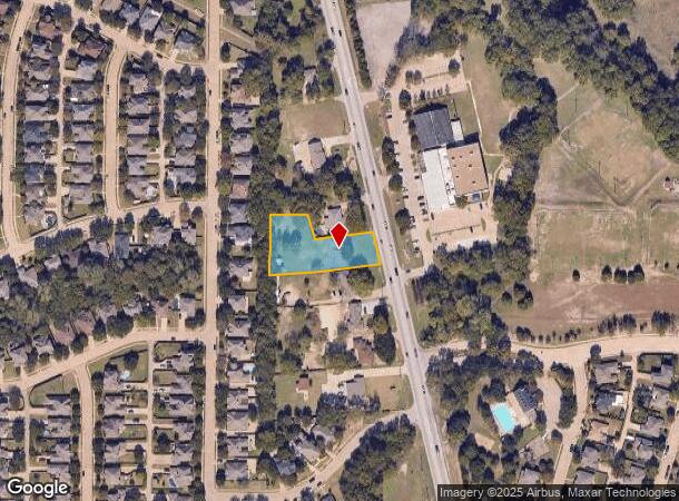  1209 N Goliad St, Rockwall, TX Parcel Map