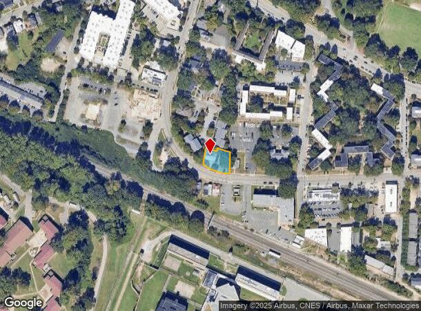  850 W Morgan St, Raleigh, NC Parcel Map