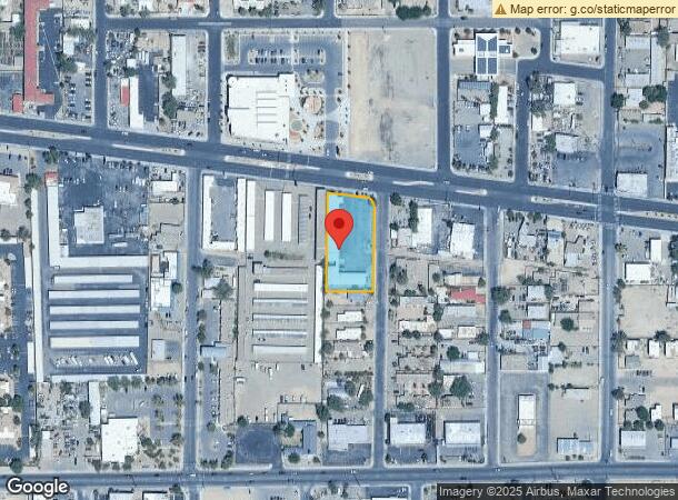  7640 Central Ave Se, Albuquerque, NM Parcel Map