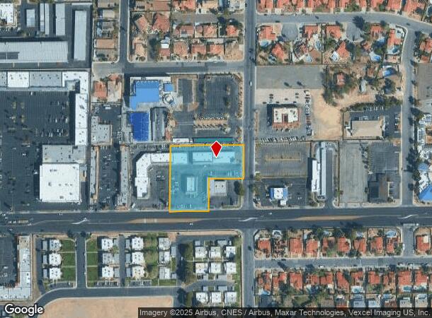  3540 E Tropicana Ave, Las Vegas, NV Parcel Map