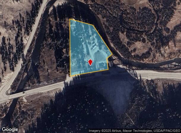 7060 Us Highway 93 S, Sula, MT Parcel Map
