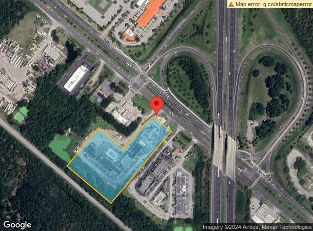  1614 N Us Highway 1, Ormond Beach, FL Parcel Map