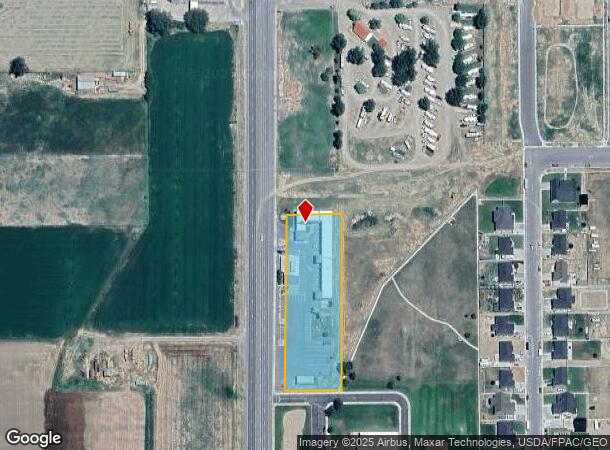  1025 S Main St, Nephi, UT Parcel Map