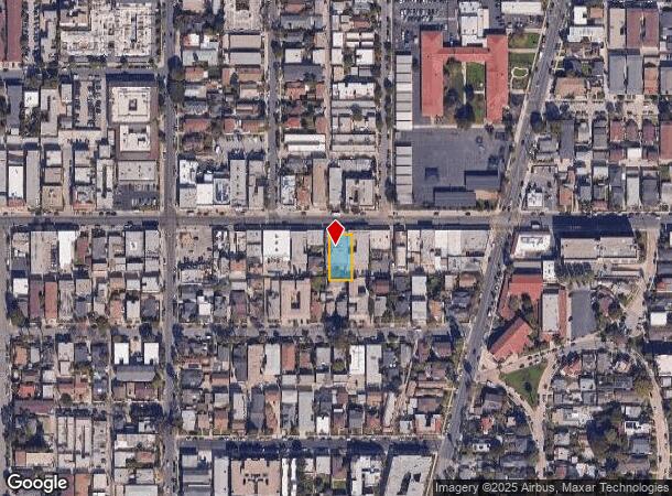  2118 E 4Th St, Long Beach, CA Parcel Map