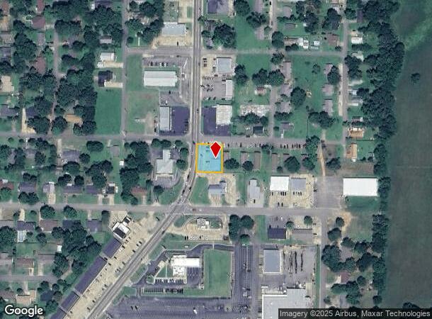 1003 S Rogers St, Clarksville, AR Parcel Map
